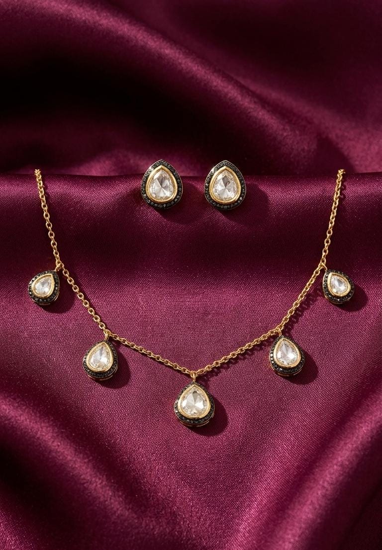 Moissanite Kundan Polki (BC15)