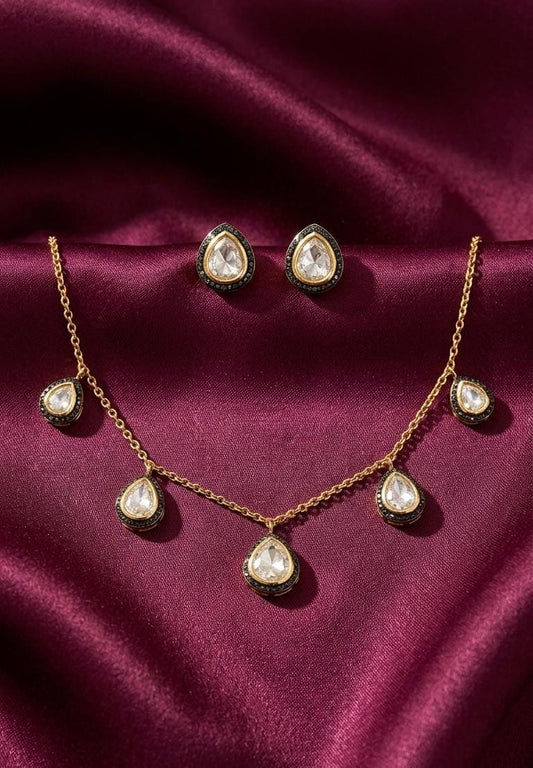 Moissanite Kundan Polki (BC15)