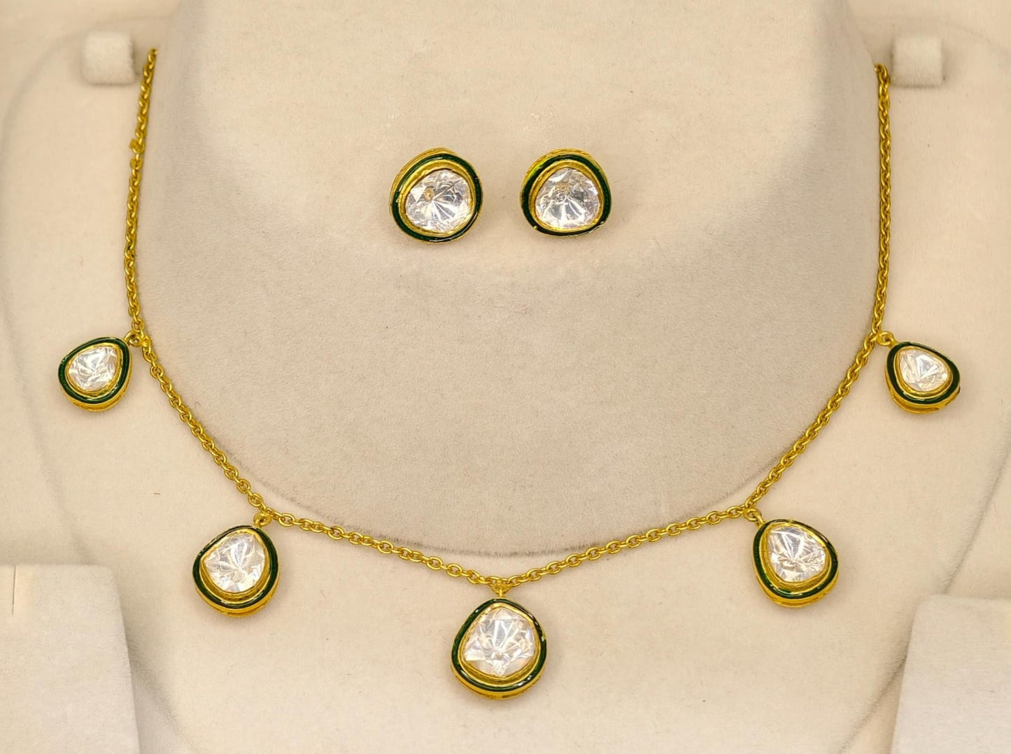 Moissanite Kundan Polki (BC15)