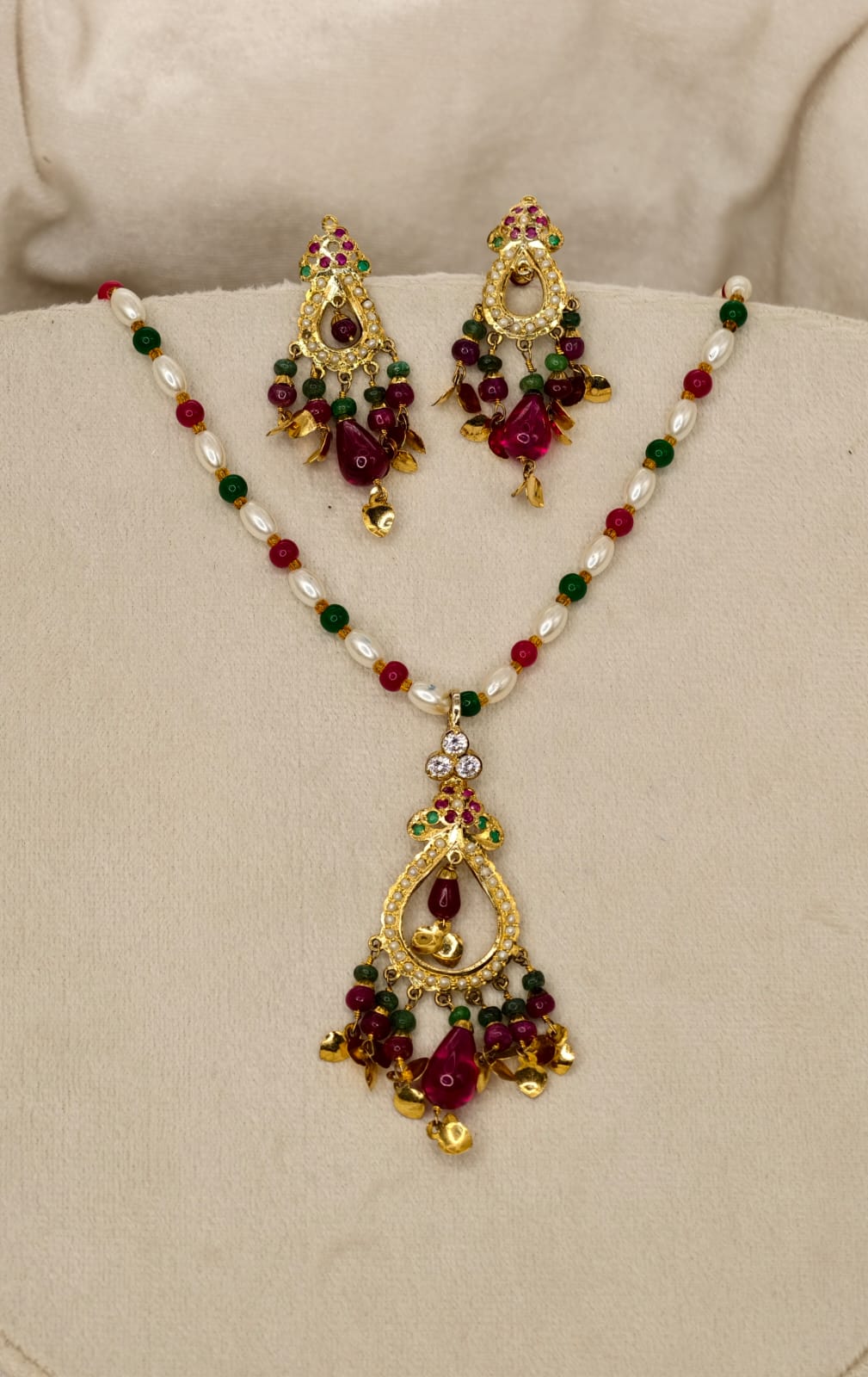 Jadau Pandent Set (BB18)
